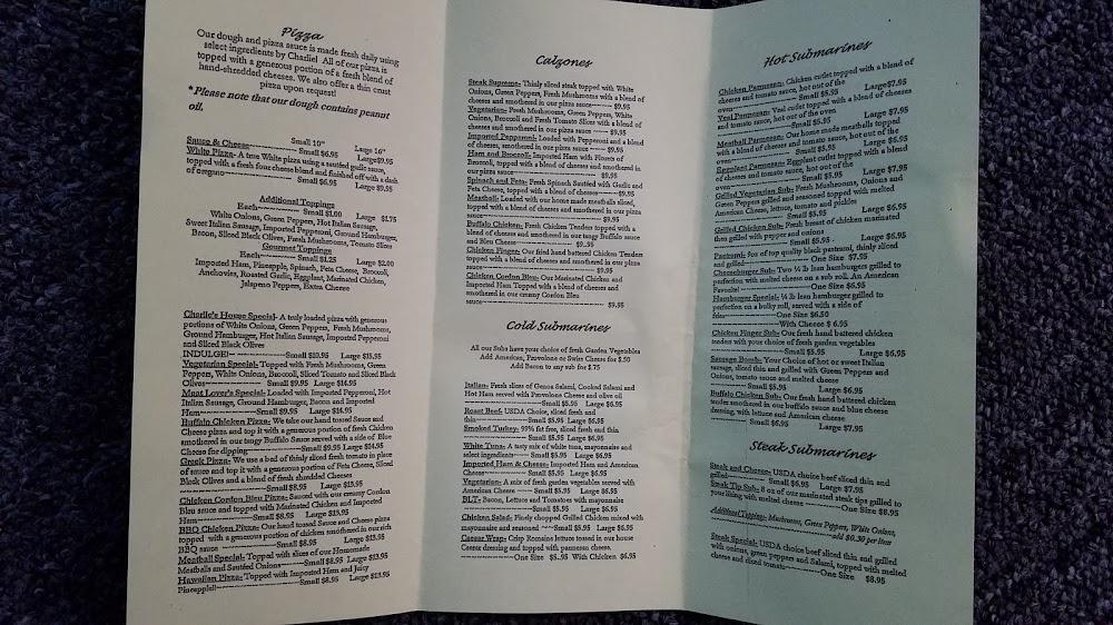 Charlie's of Rochester Menu image 4